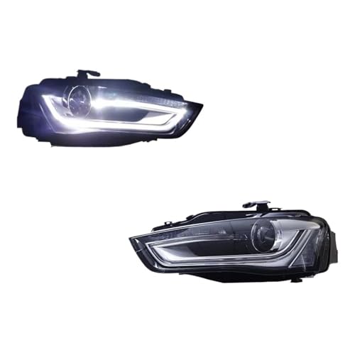 KDMOWHON Autoscheinwerferlicht kompatibel for Audi A4L 2012–2016, Auto-Nebel-Tagfahrlicht, Brems-Blinkerlampe, Plug and Play KDMOWHON Autoscheinwerferlicht kompatibel for Audi A4L 2012–2016, Auto-Nebel-Tagfahrlicht, Brems-Blinkerlampe, Plug and Play von KDMOWHON