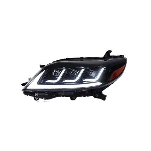 KDMOWHON Autoscheinwerferlicht kompatibel for Toyota Sienna 2011-2020 Auto Nebel DRL Brems Blinker Lampe Plug and Play(B2016-2020) von KDMOWHON