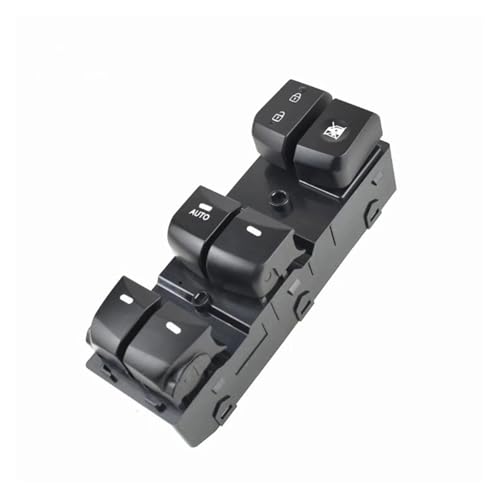 KDMOWHON Dynamoelektrischer Fensterheber-Hauptschalter Kompatibel for Hyundai 2012 2013 2014 2015 2016 Elantra Lang Move 93570-4V000 935704V000(Black high match) von KDMOWHON