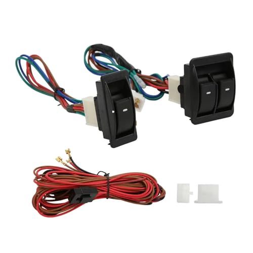 KDMOWHON Dynamoelektrischer Fensterheber-Steuerschalter 3 Schalter Regler 12V 24V Auto-Panel Kfz-Teile KDMOWHON Dynamoelektrischer Fensterheber-Steuerschalter 3 Schalter Regler 12V 24V Auto-Panel Kfz-Teile von KDMOWHON