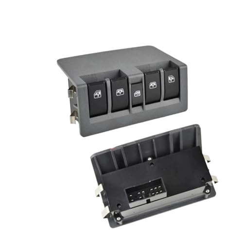 KDMOWHON Dynamoelektrischer Tür-/Glas-/Fensterheberschalter, Relais, kompatibel mit Segel, 11-polig oder 13-polig(4Buttons 11 pins) von KDMOWHON
