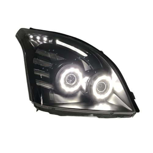 KDMOWHON Eosuns HID Scheinwerfer Kompatibel for Toyota Land Cruiser Prado Lc120 Fj120 2700 4000 2003-2009 Engel Auge Tagfahrlicht blinker KDMOWHON Eosuns HID Scheinwerfer Kompatibel for Toyota Land Cruiser Prado Lc120 Fj120 2700 4000 2003-2009 Engel Auge Tagfahrlicht blinker von KDMOWHON