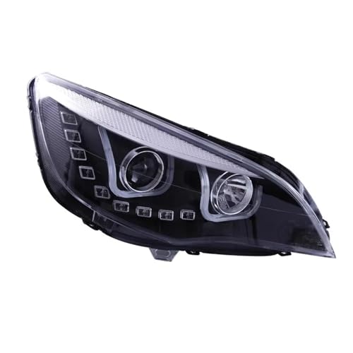 KDMOWHON Kompatibilität: Doppellinsen-Xenon-Scheinwerfer, geeignet for Buick Excelle XT 09–14, Montage, modifiziertes Tagfahrlicht.(2PCS_HALOGEN) von KDMOWHON