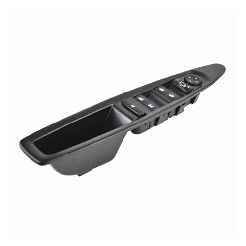 KDMOWHON Power Fenster Control Schalter Auto Fensterheber Schalter Kompatibel for Citroen C4 2004-2007 2008 2009 2010(Automatic rearview) von KDMOWHON