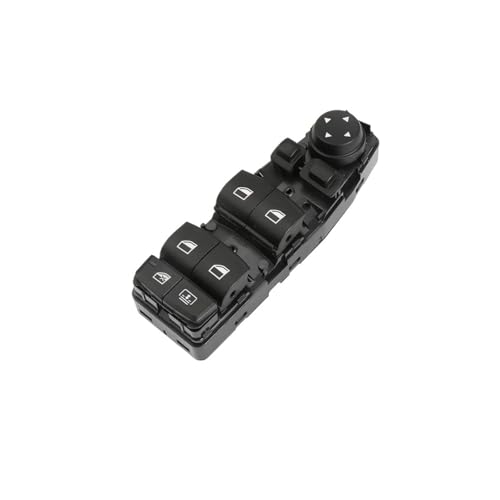 KDMOWHON Power Master Fensterschalter Fahrerseite Kompatibel for M-PM Sports 5 6 7 Serie F10 X3 X4 F10 F11 F02 F06 F07 F25 F26(Model B) von KDMOWHON