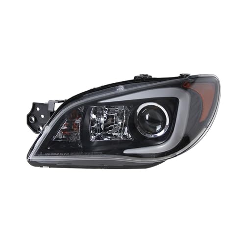 KDMOWHON Scheinwerfer Kompatibel for Subaru WRX 2005-2012 Scheinwerfer Impreza Blinker Angel Eye Projektor Objektiv(Right) von KDMOWHON