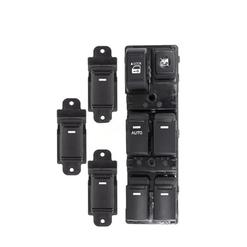 KDMOWHON Vorne Links Fahrer Dynamoelektrischer Fensterheberschalter Kompatibel for Kia Sorento 2010 2011 2012 2013 93570-2P100 93570-2P200 93570-2P100VA(1 AUTO Set) von KDMOWHON
