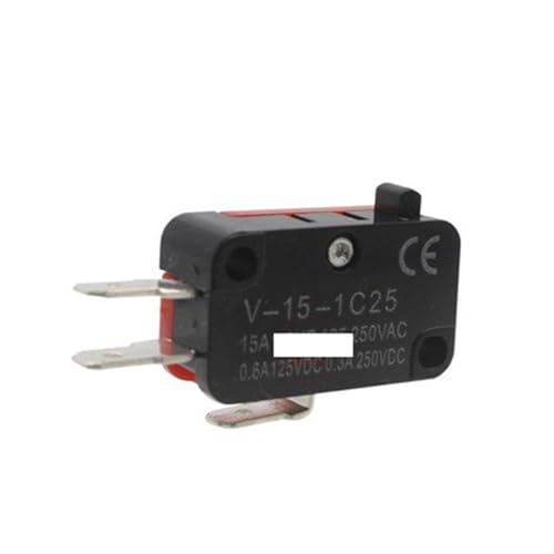 100PCS Small stroke limit switch V-15-1C25 silver V-1C25 series von KDMYXBFZI