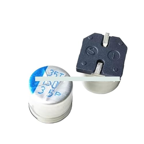 10PCS SMD solid-state capacitor 35V100UF 6X8MM Capacitance Meters von KDMYXBFZI