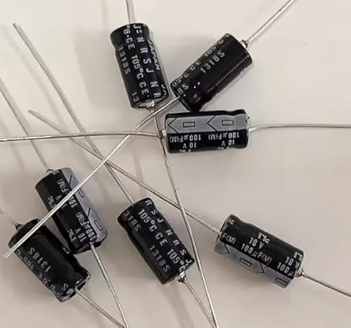 10PCS horizontal axial polarized aluminum electrolytic capacitor 10v 100uf 6X13mm Capacitance Meters 10PCS horizontal axial polarized aluminum electrolytic capacitor 10v 100uf 6X13mm Capacitance Meters von KDMYXBFZI