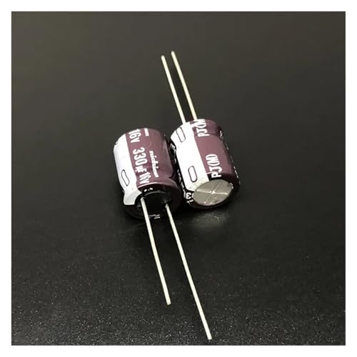 10Pcs 330uF 16V 10x12.5mm Low Impedance Long Life 16V330uF Aluminum Electrolytic capacitor Capacitance Meters von KDMYXBFZI