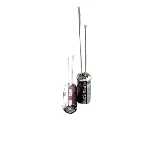 10pcs 100uF 25V PM 6.3x15mm 25V100uF Low Impedance Capacitor Capacitance Meters von KDMYXBFZI