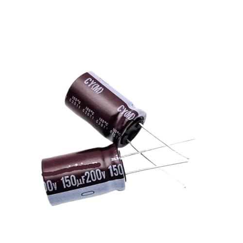 10pcs 200V 150UF Capacitor Electrolytic Capacitor 16x25mm Capacitance Meters 10pcs 200V 150UF Capacitor Electrolytic Capacitor 16x25mm Capacitance Meters von KDMYXBFZI