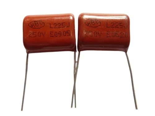 10pcs CBB 225 250V 225J CL21 2.2uF 2200nF P20 Metallized Polypropylene Film Capacitor Capacitance Meters 10pcs CBB 225 250V 225J CL21 2.2uF 2200nF P20 Metallized Polypropylene Film Capacitor Capacitance Meters von KDMYXBFZI