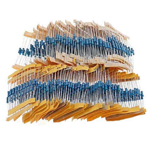 1100Pcs 110value x 10pcs 1% 0.1 ohm - 10M ohm 1/2W metal film resistance kit Capacitance Meters 1100Pcs 110value x 10pcs 1% 0.1 ohm - 10M ohm 1/2W metal film resistance kit Capacitance Meters von KDMYXBFZI