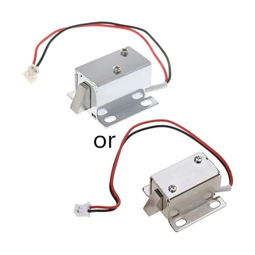 12V/0.4 A Electromagnetic Solenoid Lock Safe Small Size Easy to Install for Electirc Lock Cabinet Door Drawer Lock Motor Starters 12V/0.4 A Electromagnetic Solenoid Lock Safe Small Size Easy to Install for Electirc Lock Cabinet Door Drawer Lock Motor Starters von KDMYXBFZI