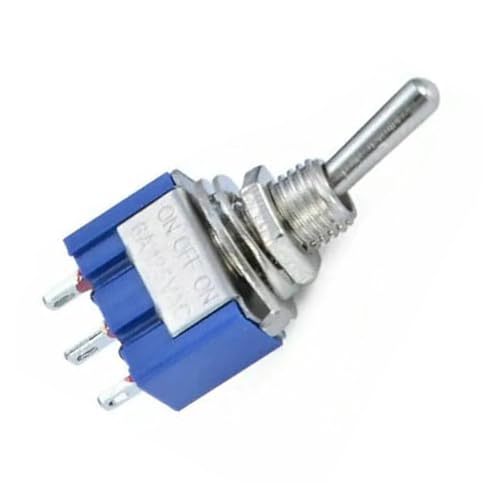 1PC TS-103 Toggle Switch Three-position Power Button Switch Single-pole Double-throw (SPDT) Type Electrical Parts Accessories von KDMYXBFZI