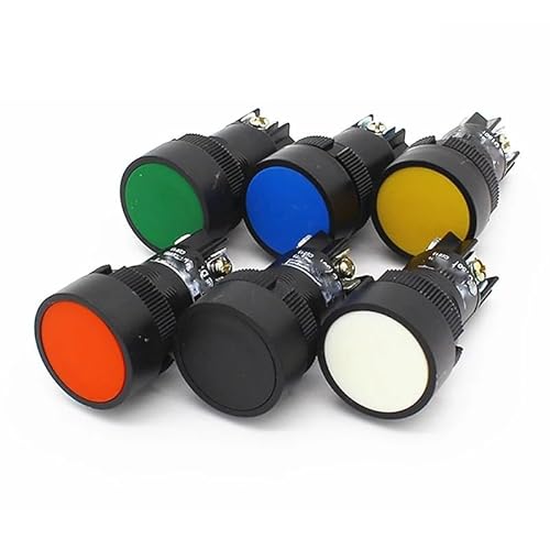 1Pcs 22mm Momentary Push Button Switch black NO XB2-EA142 XB2-EA131 von KDMYXBFZI