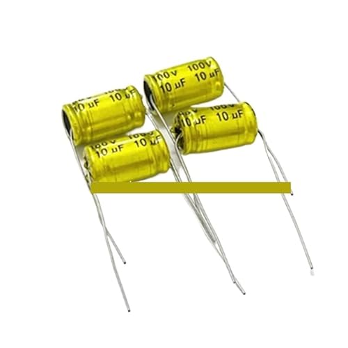 2PCS frequency electrolytic capacitor axial horizontal 100V47UF 10X20M Capacitance Meters von KDMYXBFZI