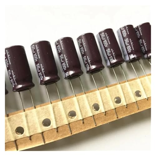 50pcs 56uF 100V 10x20mm Low Impedance Long Life 100V56uF Aluminum Electrolytic capacitor Capacitance Meters von KDMYXBFZI
