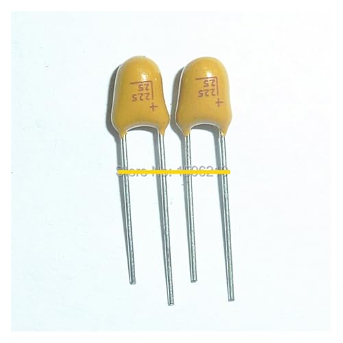 50pcs Tantalum capacitor 2.2uF 25V 225 25V2.2uF DIP Radial Capacitance Meters 50pcs Tantalum capacitor 2.2uF 25V 225 25V2.2uF DIP Radial Capacitance Meters von KDMYXBFZI
