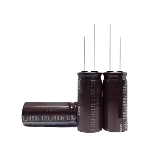 5PCS 450V 120UF 18 * 40mm Electrolytic Capacitor Capacitance Meters 5PCS 450V 120UF 18 * 40mm Electrolytic Capacitor Capacitance Meters von KDMYXBFZI