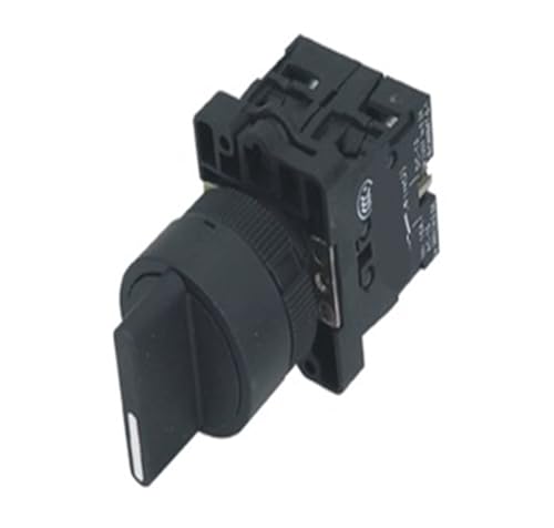 600V 10A Three 3 Position Rotary Select Selector Switch 2 NO N/O XB2-ED33 von KDMYXBFZI