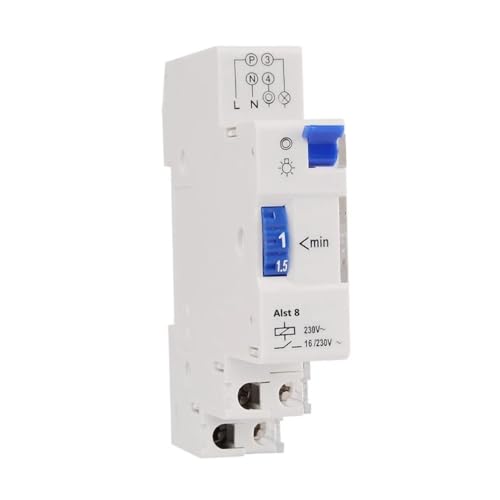 ALST8 7 Minutes Staircase Lighting Timer Switch 220VAC DIN rail mounted ALST8 7 Minutes Staircase Lighting Timer Switch 220VAC DIN rail mounted von KDMYXBFZI
