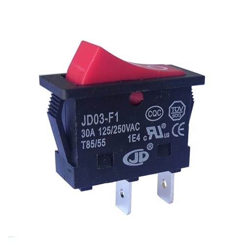 JD03-F1 Large Current 30A Rocker Switch Single Row Cooker Switch 2 Pins Pillar Terminals JD03-F1 Large Current 30A Rocker Switch Single Row Cooker Switch 2 Pins Pillar Terminals von KDMYXBFZI