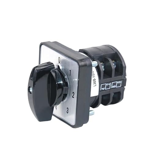 LW8D-10/0-4.2 10A 660V 2 Poles 8 Screws Five Positions Silver Knob Selection Cam Changeover Switch LW8D-10/0-4.2 10A 660V 2 Poles 8 Screws Five Positions Silver Knob Selection Cam Changeover Switch von KDMYXBFZI