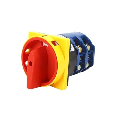 SZW26-125A 2GS 88X88mm Panel Changeover Power Cut-off Padlock 2 Position 2 Phase 8 Screws Cam Selector Switch von KDMYXBFZI