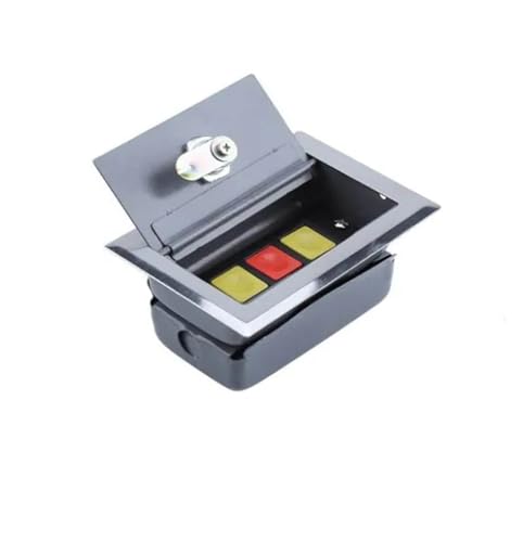 Up Down Stop 3 Button Roller Shutter Garage Door Switch Cassette Cover + Key Up Down Stop 3 Button Roller Shutter Garage Door Switch Cassette Cover + Key von KDMYXBFZI