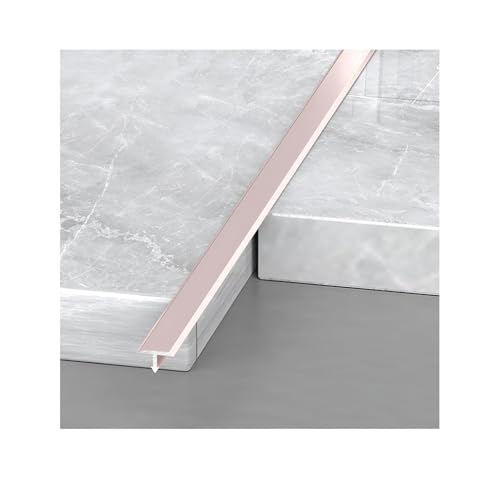 3 Stück T-Form-Übergangsprofil Aluminium-Bodenabdeckungsleisten Zum Verbinden Von Bodenlücken(Size:10mm,Color:Lila Gold) von KDQRMVV