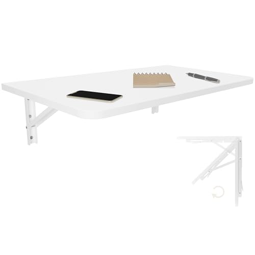 KDR Produktgestaltung Wandklapptisch Schreibtisch Tischplatte 70x40 cm in Weiß Klapptisch Esstisch Küchentisch für die Wand Bartisch Stehtisch Wandtisch Tisch klappbar zur Wandmontage KDR Produktgestaltung Wandklapptisch Schreibtisch Tischplatte 70x40 cm in Weiß Klapptisch Esstisch Küchentisch für die Wand Bartisch Stehtisch Wandtisch Tisch klappbar zur Wandmontage von KDR Produktgestaltung