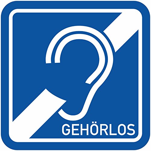 20 x 20 cm Gehörlos Magnetschild Magnettafel Schild 0,9 mm stark haftend runde Kanten Taubstumm Taub Hörgeschädigt 20 x 20 cm Gehörlos Magnetschild Magnettafel Schild 0,9 mm stark haftend runde Kanten Taubstumm Taub Hörgeschädigt von KDS