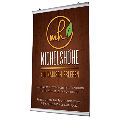 60 cm Aluminium Klemmschiene Posterschiene Posterleiste Posterhalter DIN A1 von KDS