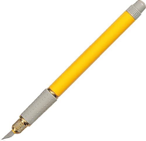 KDS Skalpel D-12YE Easy Grip Yellow (16x Klinge) von KDS