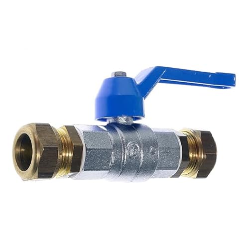 Luftabsperrhahn LAM 22, Ø 22 mm Kugelhahn Klemmringverschraubung Messing Luftabsperrhahn LAM 22, Ø 22 mm Kugelhahn Klemmringverschraubung Messing von KDT