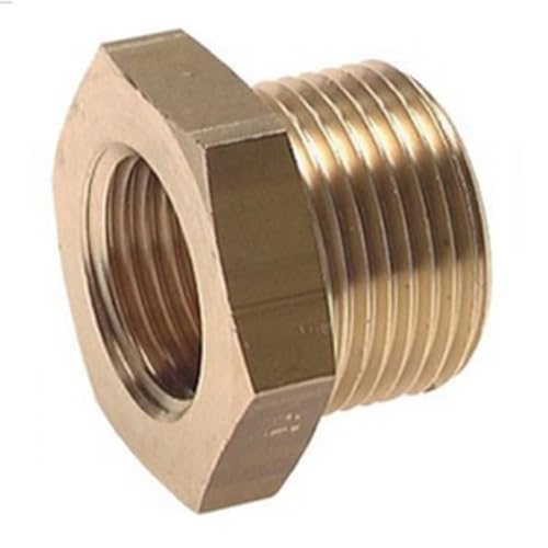 Reduziernippel REDGM 3818, Ø außen G 3/8" x 1/8" Messing von KDT