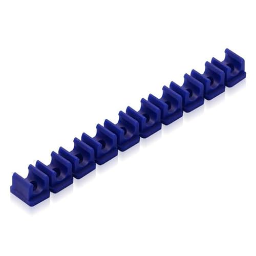 Schlauchklemmenleiste RKPB 10 (1 Riegel) Ø innen 9-10 mm Rohrhalter Kunststoff von KDT