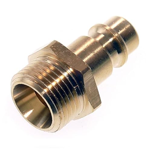 Stecknippel STMA 118, Ø außen G 1/8" NW 7.2 mm + 7.4 mm Messing Gold Stecknippel STMA 118, Ø außen G 1/8" NW 7.2 mm + 7.4 mm Messing Gold von KDT