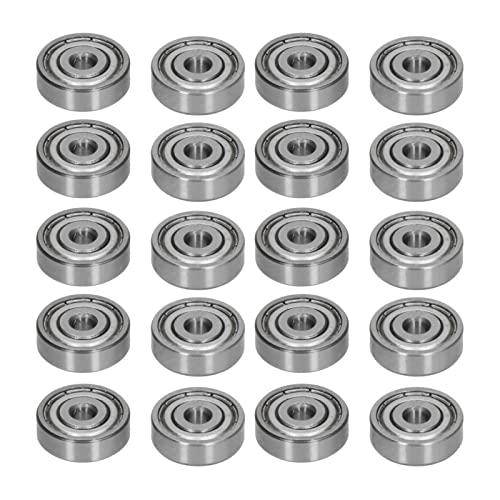 DEEP GROOVE BALL BEARING STARK FÜR ENGINEERING EQUIPMENTS RADIALUNTERSTÜTZUNG 20 STÜCK DOPPELVERSIEGELTER STAHLKUGELLAGER (3600-0416-0004) von KDUTYE