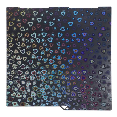 PEH Effect Sheet Doppelseitige Sweetheart Water Drop Pattern Build Plate für Kobra 3 3D Drucker Flexibles Druckbett PEH Effect Sheet Doppelseitige Sweetheart Water Drop Pattern Build Plate für Kobra 3 3D Drucker Flexibles Druckbett von KDUTYE