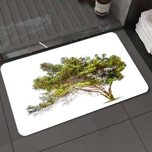 KDWJS Badematte rutschfest Super Absorbierende Badezimmerteppich,Waschbar Duschvorleger,Badewannen undBadezimmer,Baumdekoration, Alter Baum mit Breiten Ästen, Wachstumswald, Dschungel, Gart,40x60 cm KDWJS Badematte rutschfest Super Absorbierende Badezimmerteppich,Waschbar Duschvorleger,Badewannen undBadezimmer,Baumdekoration, Alter Baum mit Breiten Ästen, Wachstumswald, Dschungel, Gart,40x60 cm von KDWJS