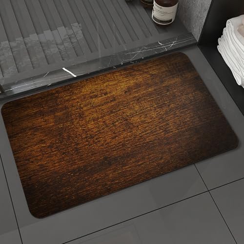 KDWJS Badematte rutschfest Super Absorbierende Badezimmerteppich,Waschbar Duschvorleger,Badewannen undBadezimmer,Holzdekor, altes Vintage-Antikholz, rustikaler Eichenhintergrund, Bodenhandw,40x60 cm KDWJS Badematte rutschfest Super Absorbierende Badezimmerteppich,Waschbar Duschvorleger,Badewannen undBadezimmer,Holzdekor, altes Vintage-Antikholz, rustikaler Eichenhintergrund, Bodenhandw,40x60 cm von KDWJS