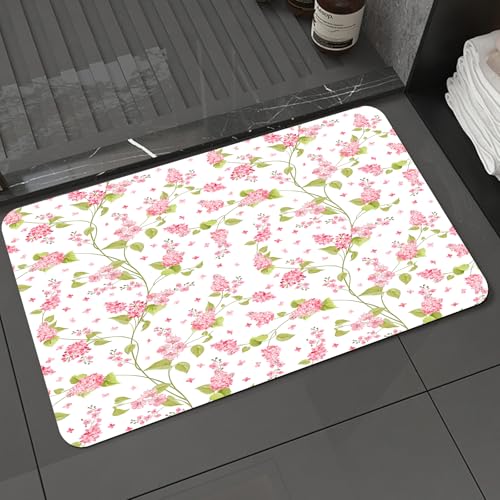 KDWJS Badematte rutschfest Super Absorbierende Badezimmerteppich,Waschbar Duschvorleger,Badewannen undBadezimmer,Nahtlose Aquarell Blumen abstrakt bunt Tapete,40x60 cm KDWJS Badematte rutschfest Super Absorbierende Badezimmerteppich,Waschbar Duschvorleger,Badewannen undBadezimmer,Nahtlose Aquarell Blumen abstrakt bunt Tapete,40x60 cm von KDWJS