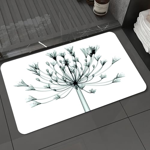 KDWJS Badematte rutschfest Super Absorbierende Badezimmerteppich,Waschbar Duschvorleger,Badewannen undBadezimmer,Röntgenblume, Röntgenbild eines Blumenbaums – EIN ungewöhnlicher Blick in di,40x60 cm KDWJS Badematte rutschfest Super Absorbierende Badezimmerteppich,Waschbar Duschvorleger,Badewannen undBadezimmer,Röntgenblume, Röntgenbild eines Blumenbaums – EIN ungewöhnlicher Blick in di,40x60 cm von KDWJS
