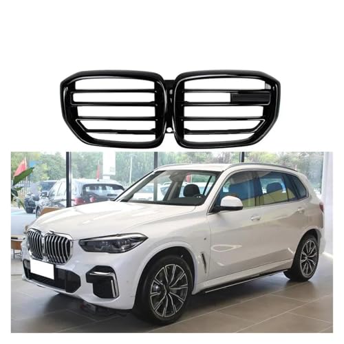 Auto Frontgrill Kühler Für BMW G05 X5 LCI Upgrade Auf X5M 2018-2023/2024 + Front Stoßstange Unter Gitter Auto Grill Ersatz Zubehör Nieren Kühlergrill,2018-2023 Auto Frontgrill Kühler Für BMW G05 X5 LCI Upgrade Auf X5M 2018-2023/2024 + Front Stoßstange Unter Gitter Auto Grill Ersatz Zubehör Nieren Kühlergrill,2018-2023 von KDZDJH