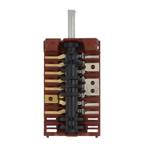 KE88FENG 1 Stück 250 V 16 A Positionsschalter for XZ307B-10 Abschnitte-7 Gänge for Ofendampfer Drehschalter for elektrische Heizung Netzschalter von KE88FENG