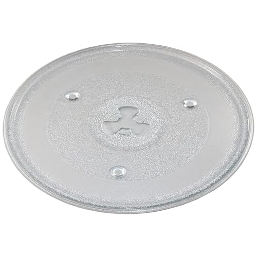 KE88FENG B15C 10,5 Zoll Mikrowellenteller Ersatz-Mikrowellenteller Langlebiger Universal-Mikrowellen-Drehteller Glasteller Runder Ersatzteller von KE88FENG